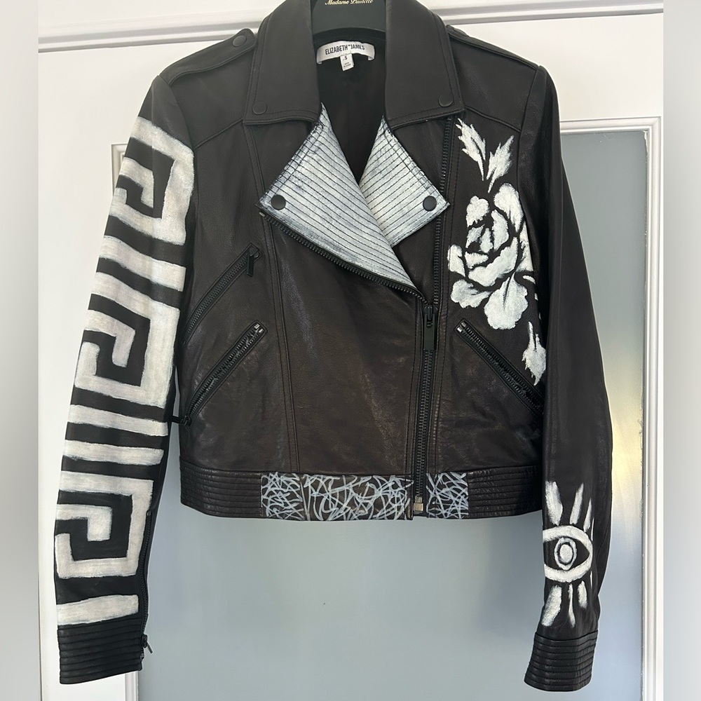 Elizabeth & James Leather Limited Edition Jacket